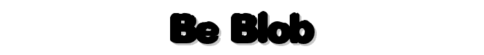 BE Blob font